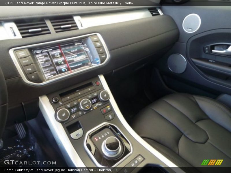 Loire Blue Metallic / Ebony 2015 Land Rover Range Rover Evoque Pure Plus