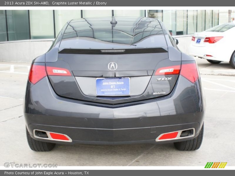 Graphite Luster Metallic / Ebony 2013 Acura ZDX SH-AWD