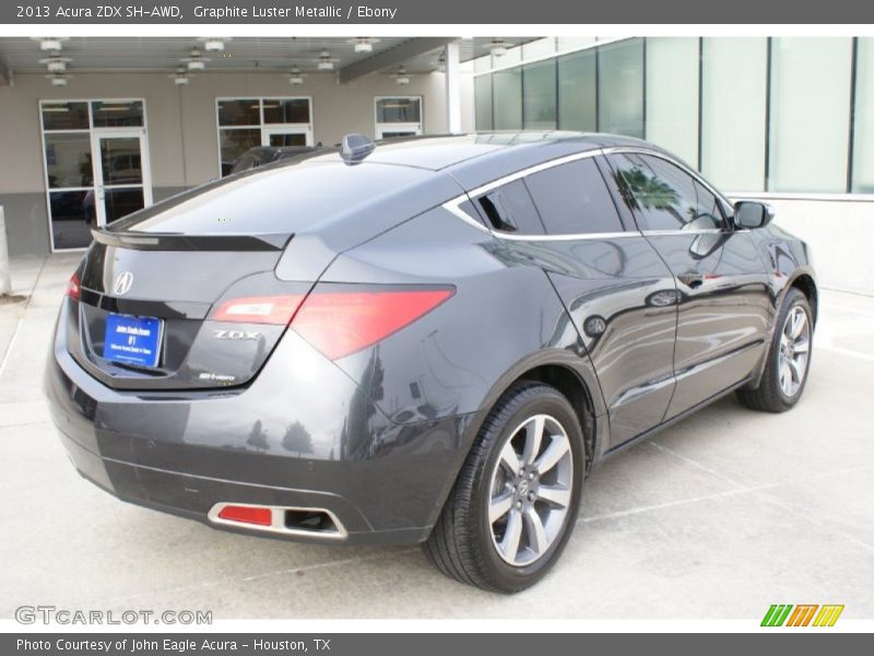 Graphite Luster Metallic / Ebony 2013 Acura ZDX SH-AWD