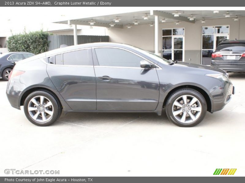 Graphite Luster Metallic / Ebony 2013 Acura ZDX SH-AWD