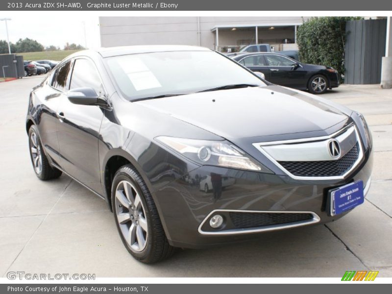 Graphite Luster Metallic / Ebony 2013 Acura ZDX SH-AWD