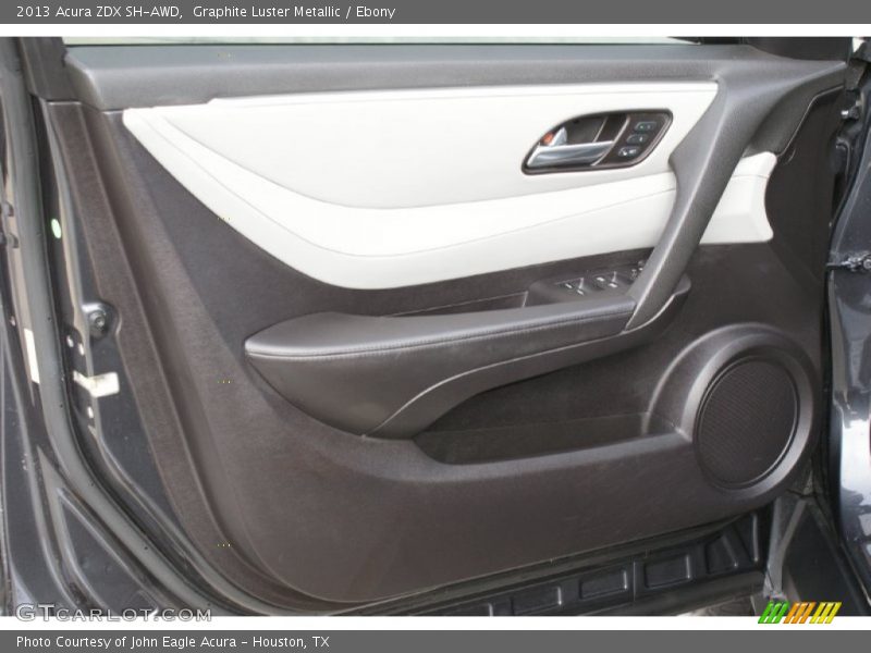 Graphite Luster Metallic / Ebony 2013 Acura ZDX SH-AWD