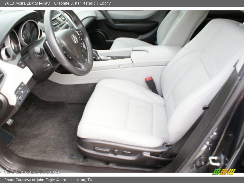  2013 ZDX SH-AWD Ebony Interior