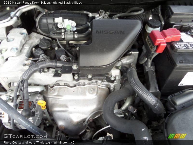 Wicked Black / Black 2010 Nissan Rogue Krom Edition