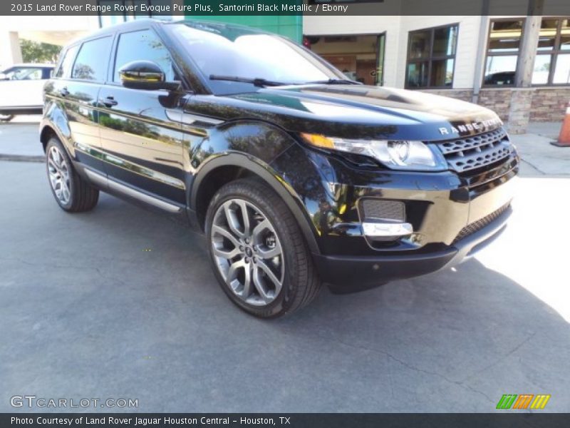 Santorini Black Metallic / Ebony 2015 Land Rover Range Rover Evoque Pure Plus