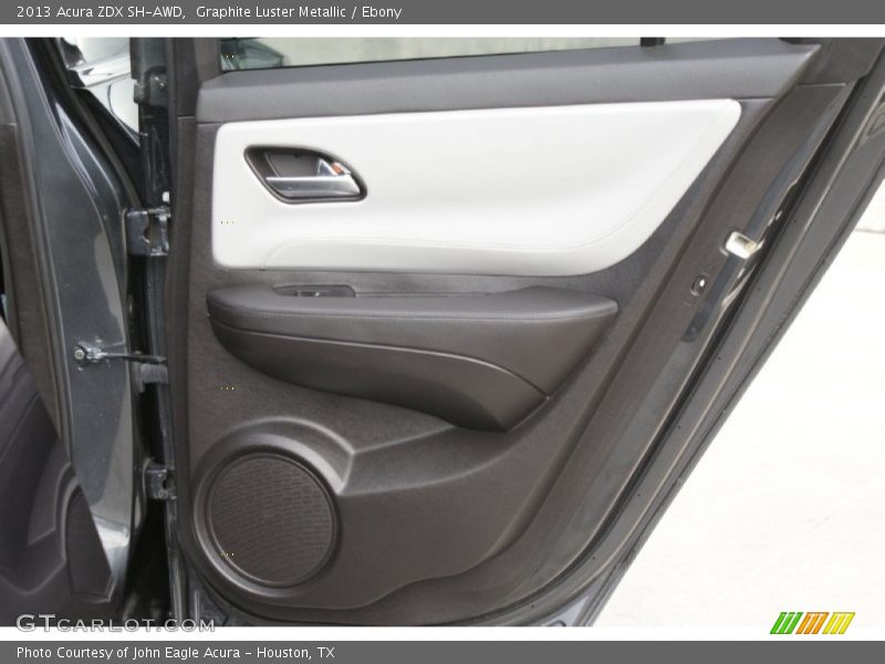 Graphite Luster Metallic / Ebony 2013 Acura ZDX SH-AWD