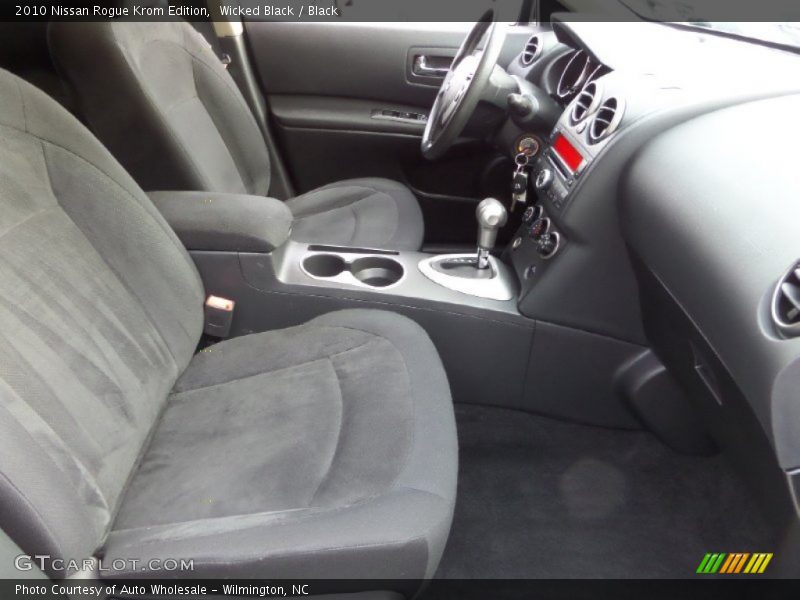 Wicked Black / Black 2010 Nissan Rogue Krom Edition