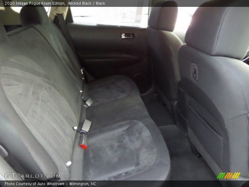 Wicked Black / Black 2010 Nissan Rogue Krom Edition