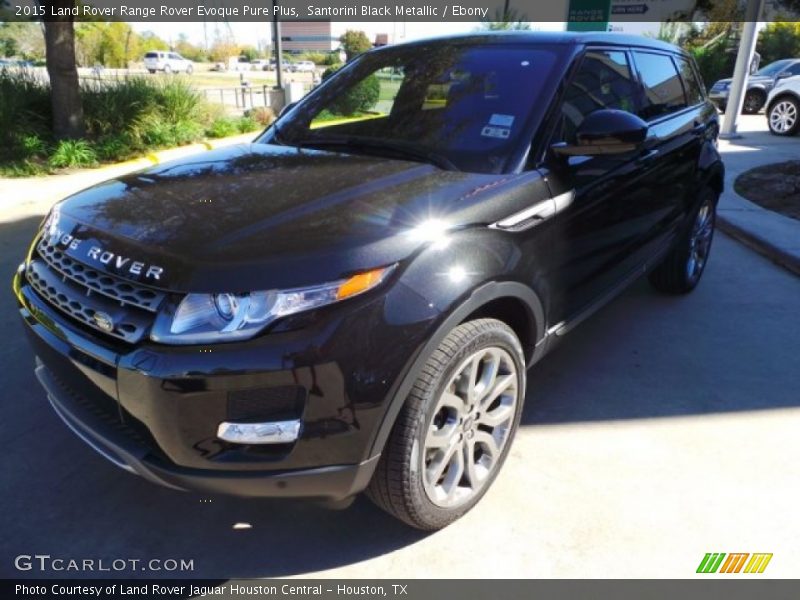 Santorini Black Metallic / Ebony 2015 Land Rover Range Rover Evoque Pure Plus