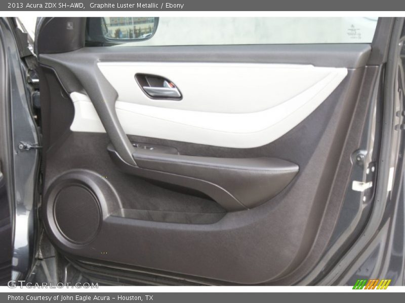 Graphite Luster Metallic / Ebony 2013 Acura ZDX SH-AWD