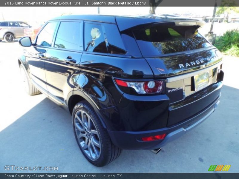 Santorini Black Metallic / Ebony 2015 Land Rover Range Rover Evoque Pure Plus