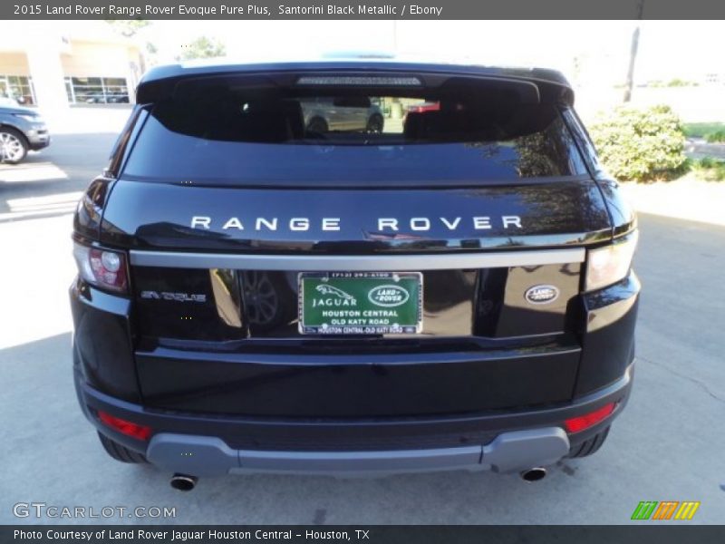 Santorini Black Metallic / Ebony 2015 Land Rover Range Rover Evoque Pure Plus