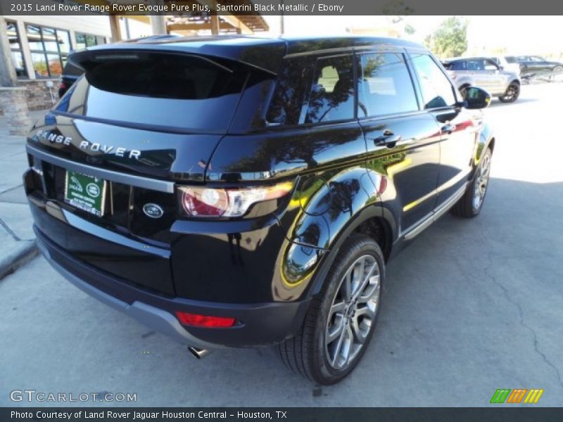 Santorini Black Metallic / Ebony 2015 Land Rover Range Rover Evoque Pure Plus