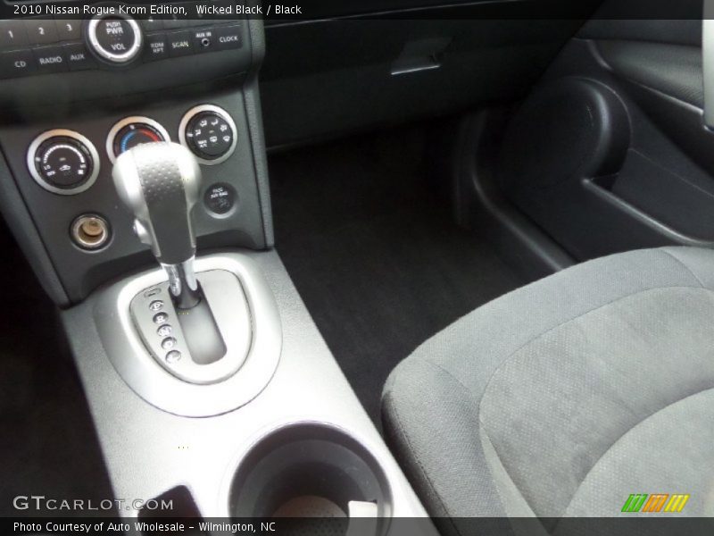 Wicked Black / Black 2010 Nissan Rogue Krom Edition