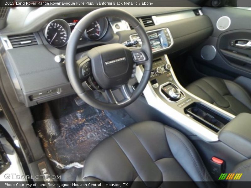 Santorini Black Metallic / Ebony 2015 Land Rover Range Rover Evoque Pure Plus