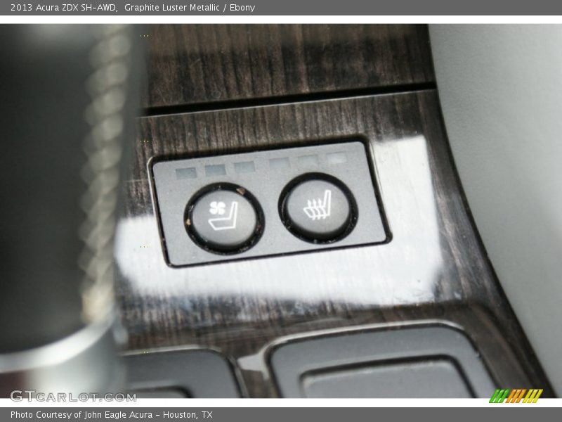 Graphite Luster Metallic / Ebony 2013 Acura ZDX SH-AWD