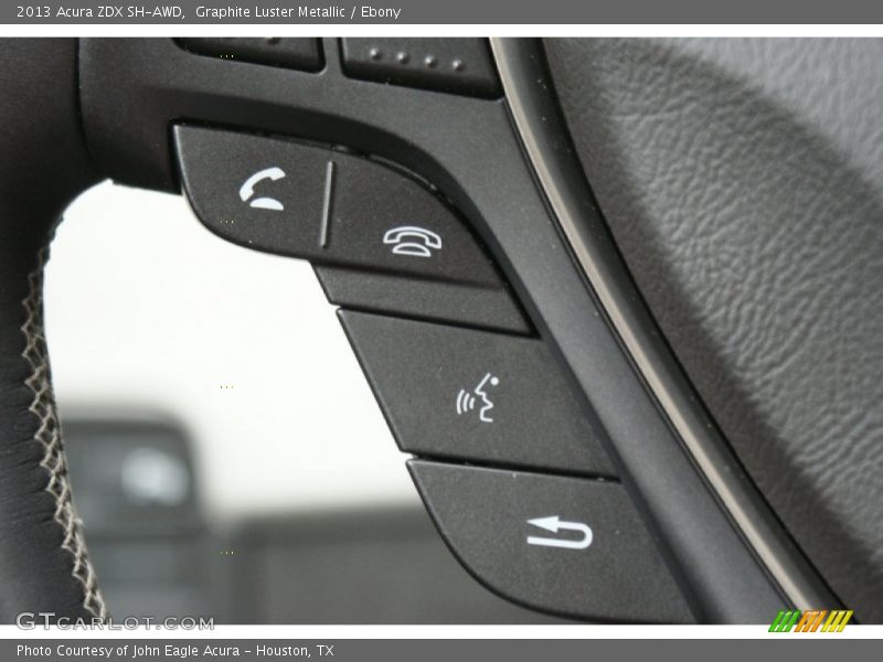 Graphite Luster Metallic / Ebony 2013 Acura ZDX SH-AWD