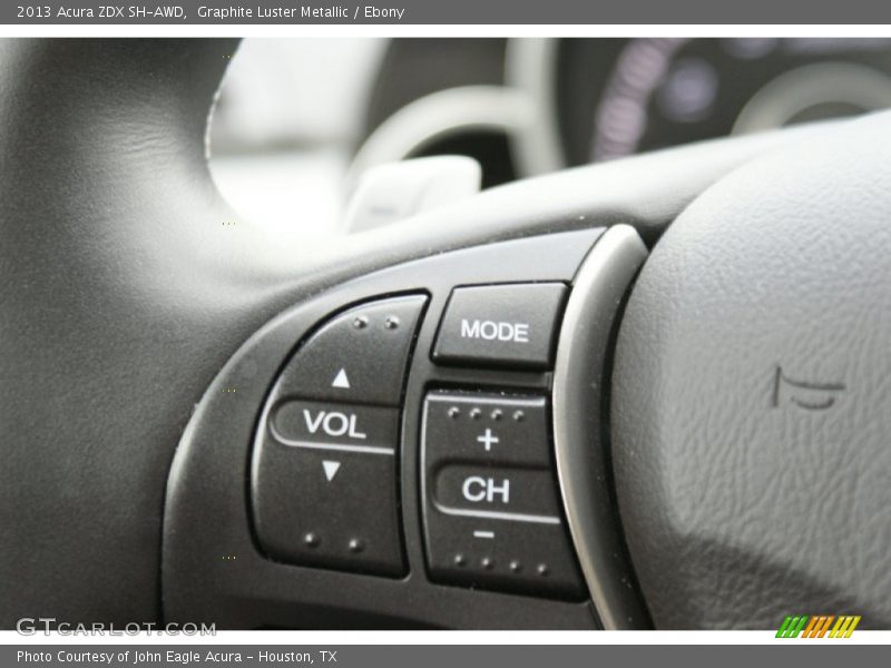 Graphite Luster Metallic / Ebony 2013 Acura ZDX SH-AWD