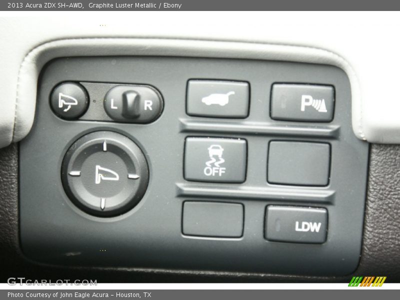 Graphite Luster Metallic / Ebony 2013 Acura ZDX SH-AWD
