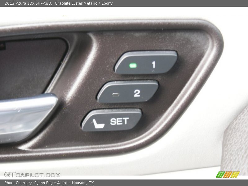 Graphite Luster Metallic / Ebony 2013 Acura ZDX SH-AWD