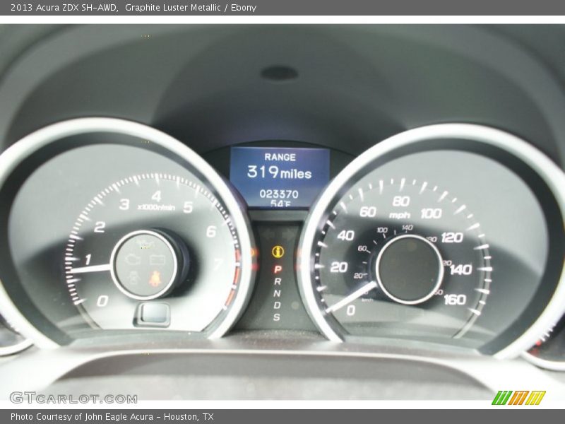 Graphite Luster Metallic / Ebony 2013 Acura ZDX SH-AWD