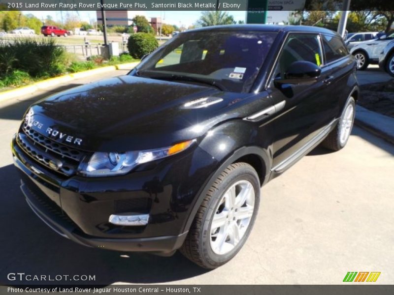 Santorini Black Metallic / Ebony 2015 Land Rover Range Rover Evoque Pure Plus