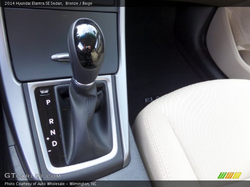 Bronze / Beige 2014 Hyundai Elantra SE Sedan