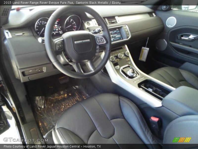 Santorini Black Metallic / Ebony 2015 Land Rover Range Rover Evoque Pure Plus