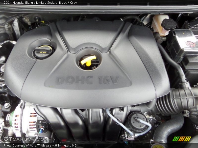 Black / Gray 2014 Hyundai Elantra Limited Sedan