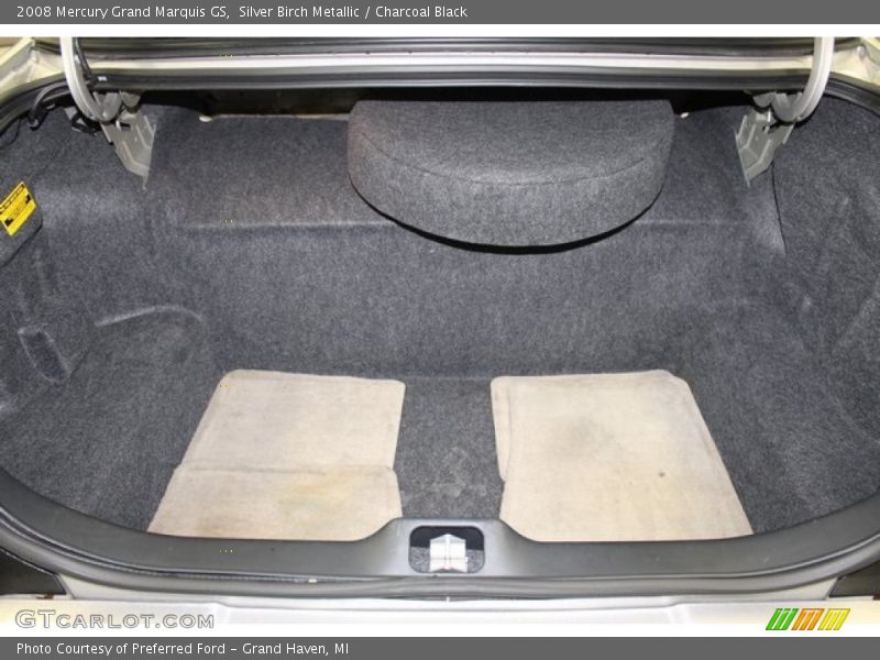 Silver Birch Metallic / Charcoal Black 2008 Mercury Grand Marquis GS