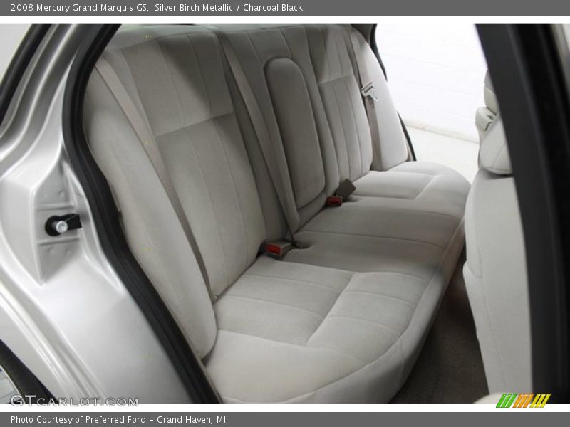 Silver Birch Metallic / Charcoal Black 2008 Mercury Grand Marquis GS