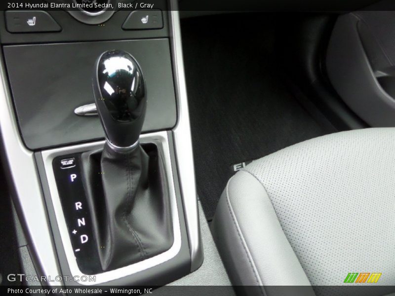 Black / Gray 2014 Hyundai Elantra Limited Sedan