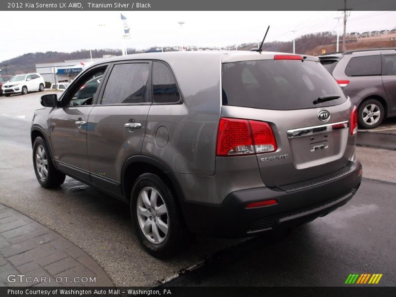Titanium Silver / Black 2012 Kia Sorento LX AWD