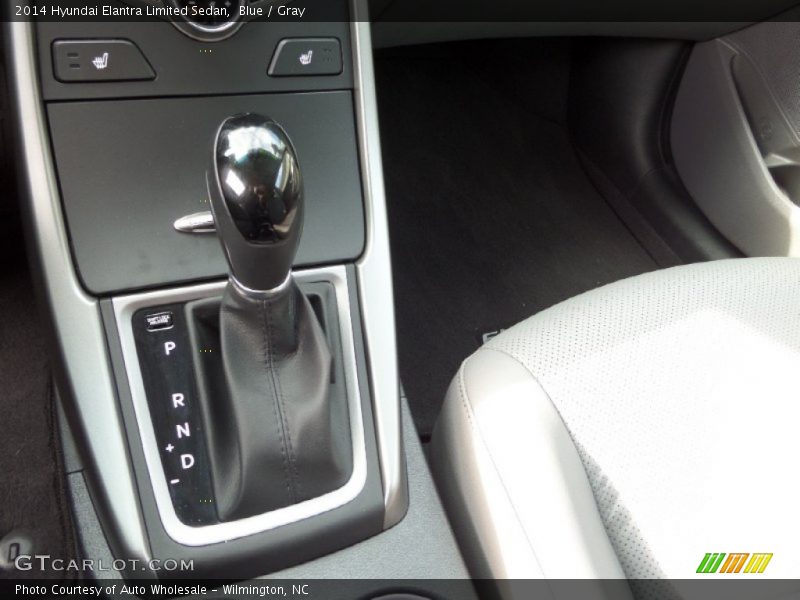 Blue / Gray 2014 Hyundai Elantra Limited Sedan
