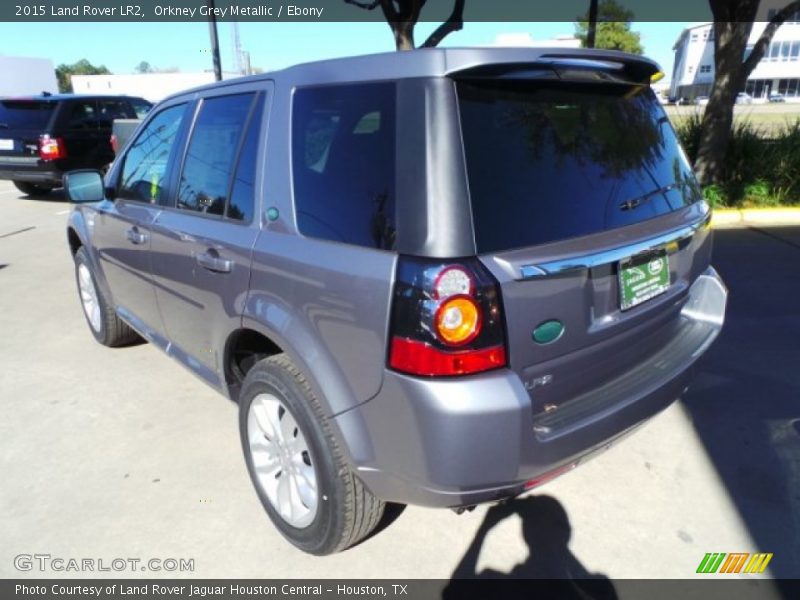 Orkney Grey Metallic / Ebony 2015 Land Rover LR2