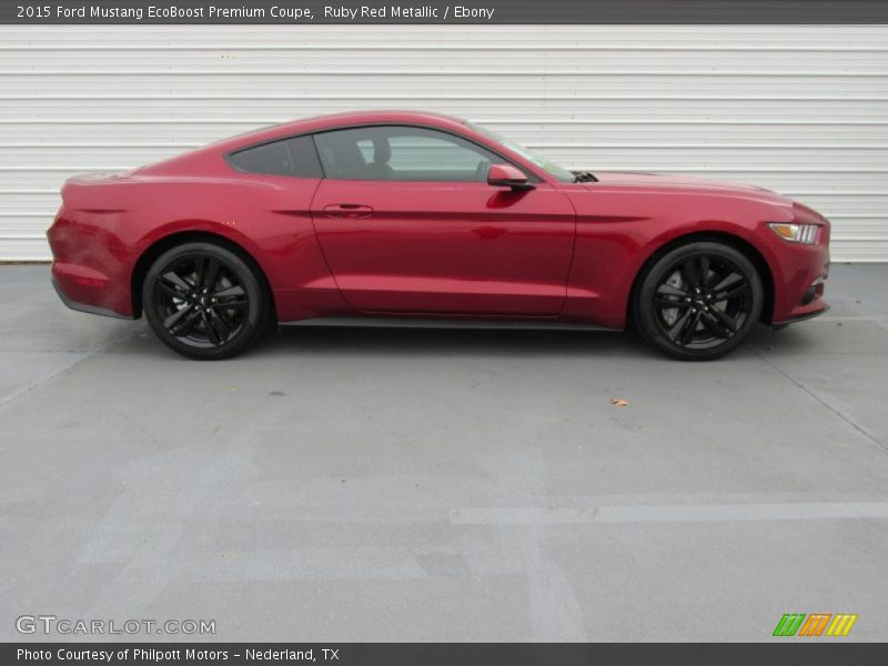  2015 Mustang EcoBoost Premium Coupe Ruby Red Metallic