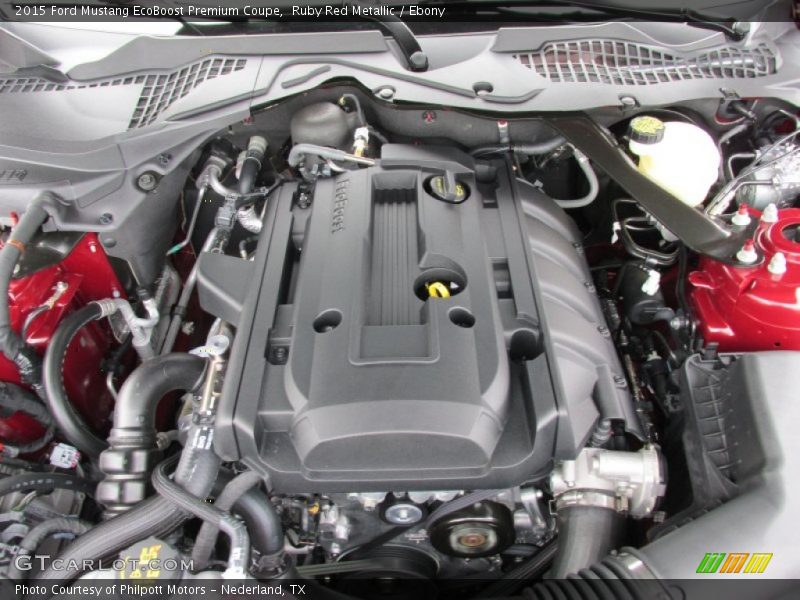  2015 Mustang EcoBoost Premium Coupe Engine - 2.3 Liter GTDI Turbocharged DOHC 16-Valve EcoBoost 4 Cylinder