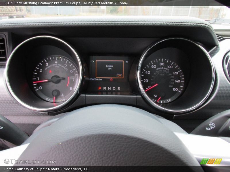  2015 Mustang EcoBoost Premium Coupe EcoBoost Premium Coupe Gauges