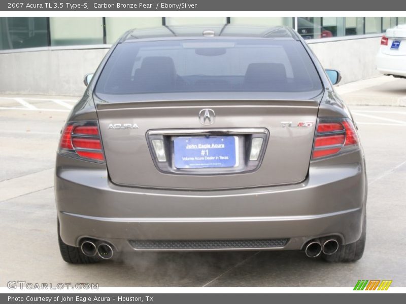 Carbon Bronze Pearl / Ebony/Silver 2007 Acura TL 3.5 Type-S