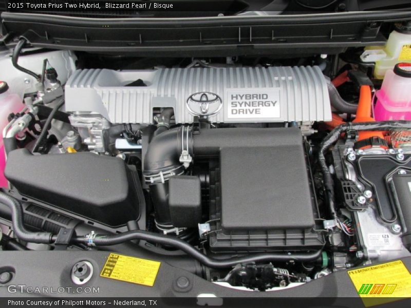  2015 Prius Two Hybrid Engine - 1.8 Liter DOHC 16-Valve VVT-i 4 Cylinder/Electric Hybrid