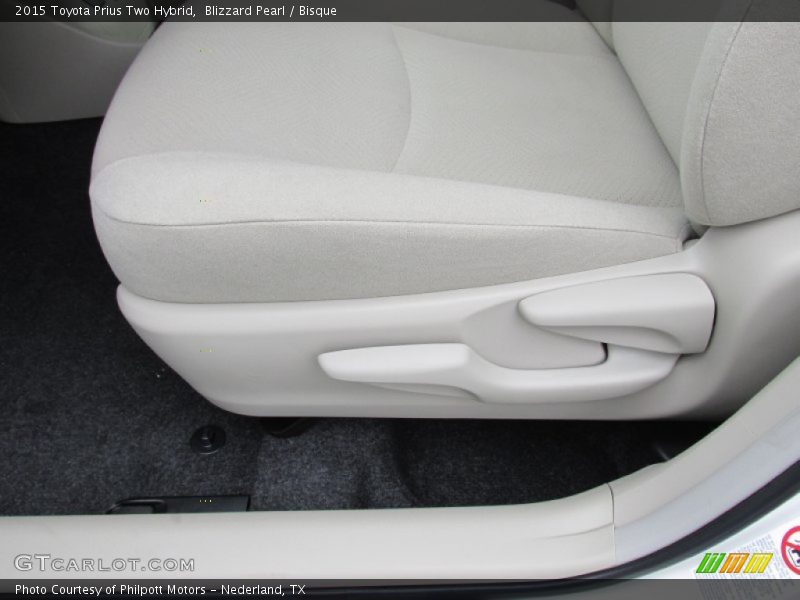 Blizzard Pearl / Bisque 2015 Toyota Prius Two Hybrid