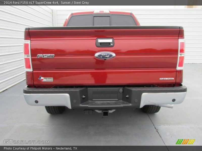 Sunset / Steel Grey 2014 Ford F150 XLT SuperCrew 4x4