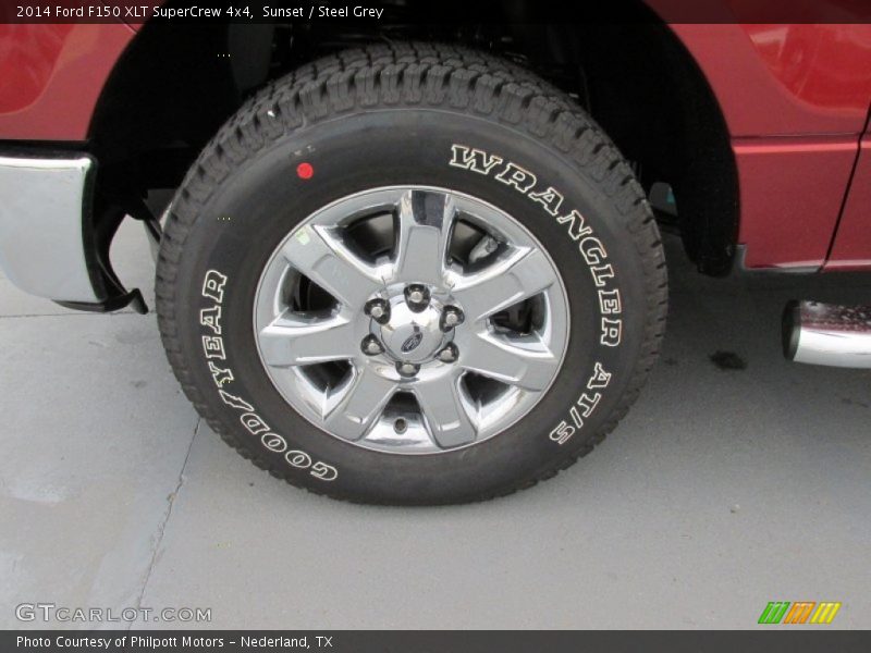 Sunset / Steel Grey 2014 Ford F150 XLT SuperCrew 4x4