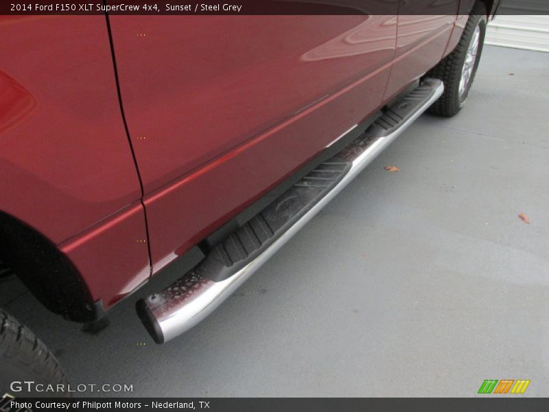 Sunset / Steel Grey 2014 Ford F150 XLT SuperCrew 4x4