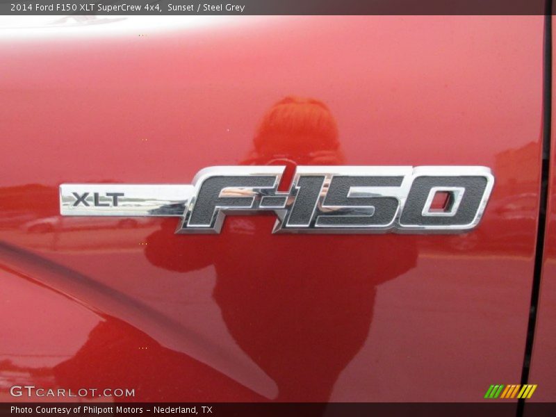 Sunset / Steel Grey 2014 Ford F150 XLT SuperCrew 4x4