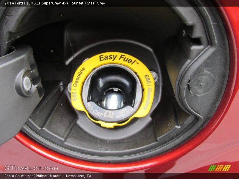 Sunset / Steel Grey 2014 Ford F150 XLT SuperCrew 4x4