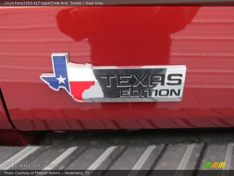 Sunset / Steel Grey 2014 Ford F150 XLT SuperCrew 4x4