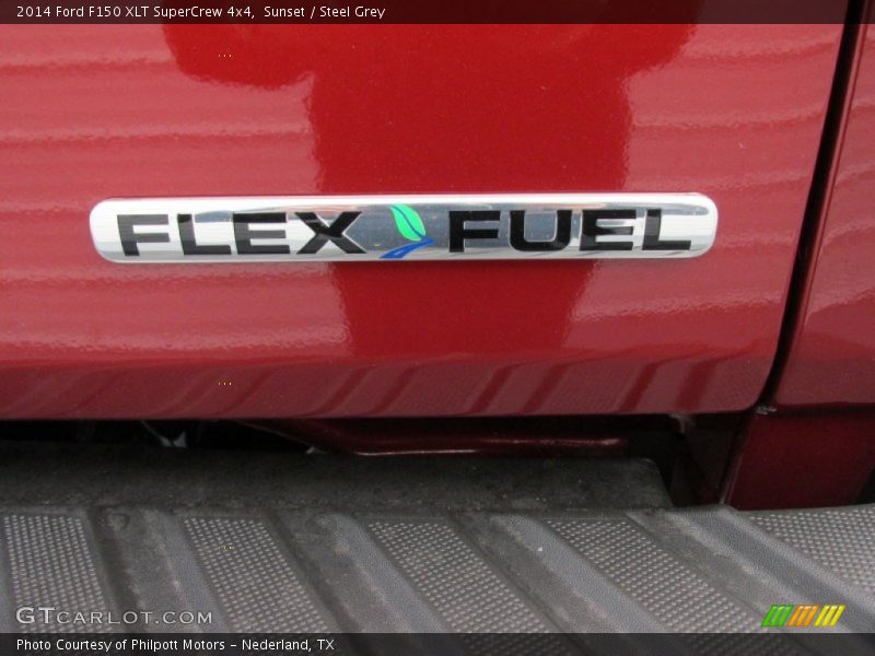 Sunset / Steel Grey 2014 Ford F150 XLT SuperCrew 4x4