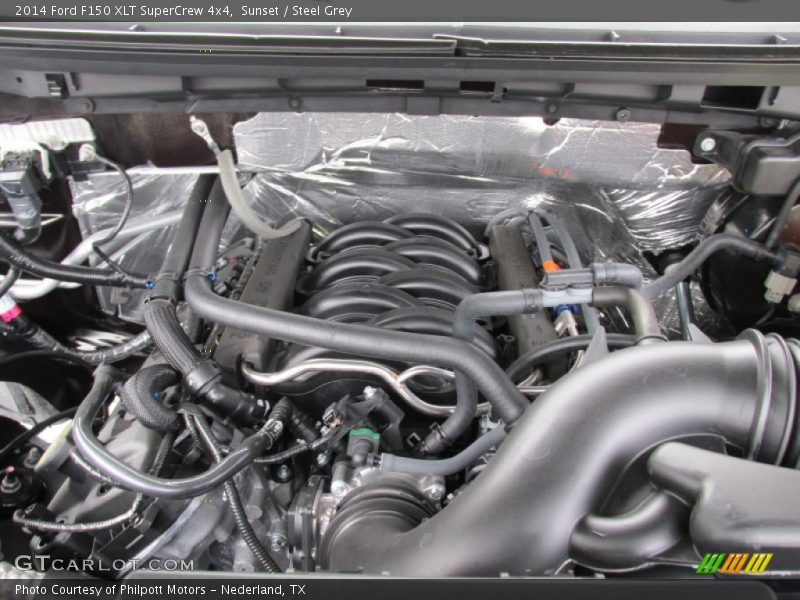 Sunset / Steel Grey 2014 Ford F150 XLT SuperCrew 4x4