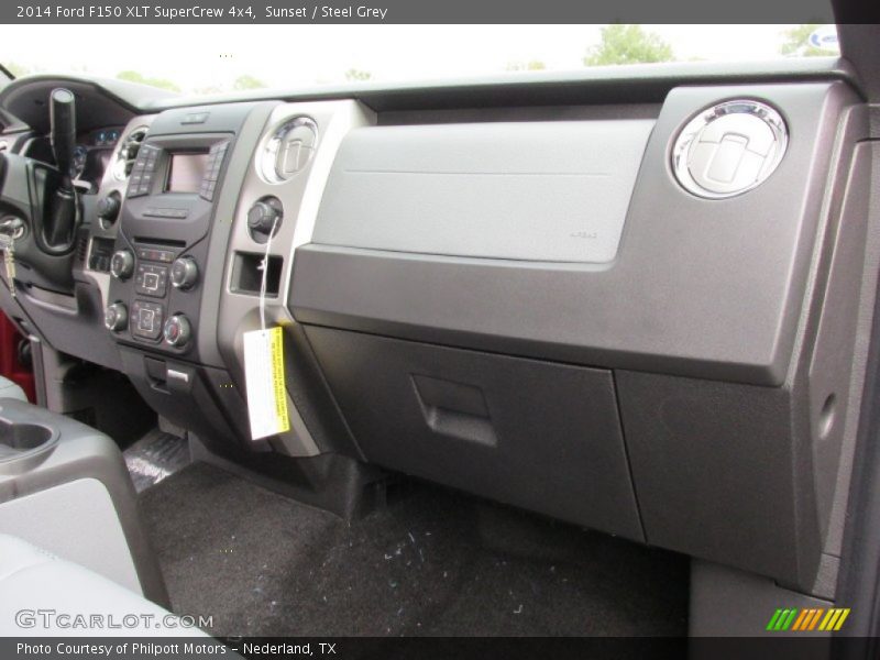 Sunset / Steel Grey 2014 Ford F150 XLT SuperCrew 4x4